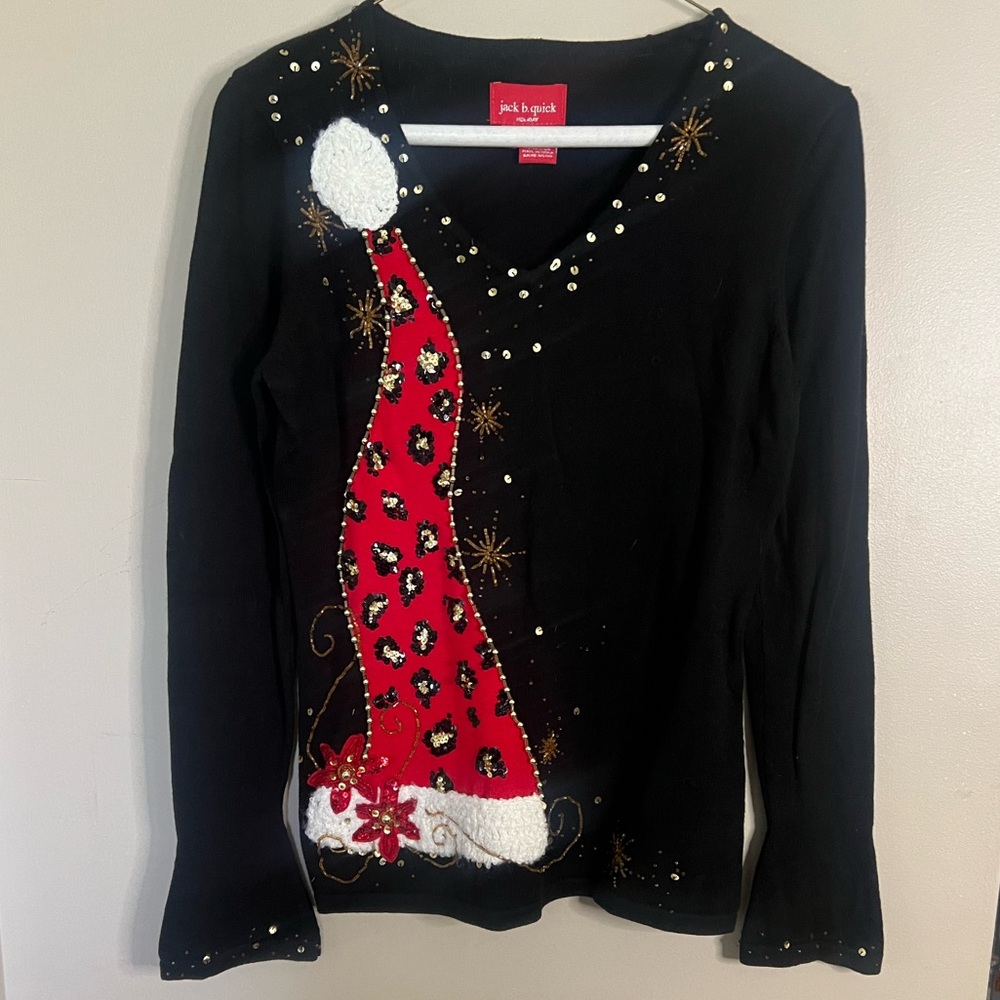 Jack B Quick S Christmas Sweater EUC
